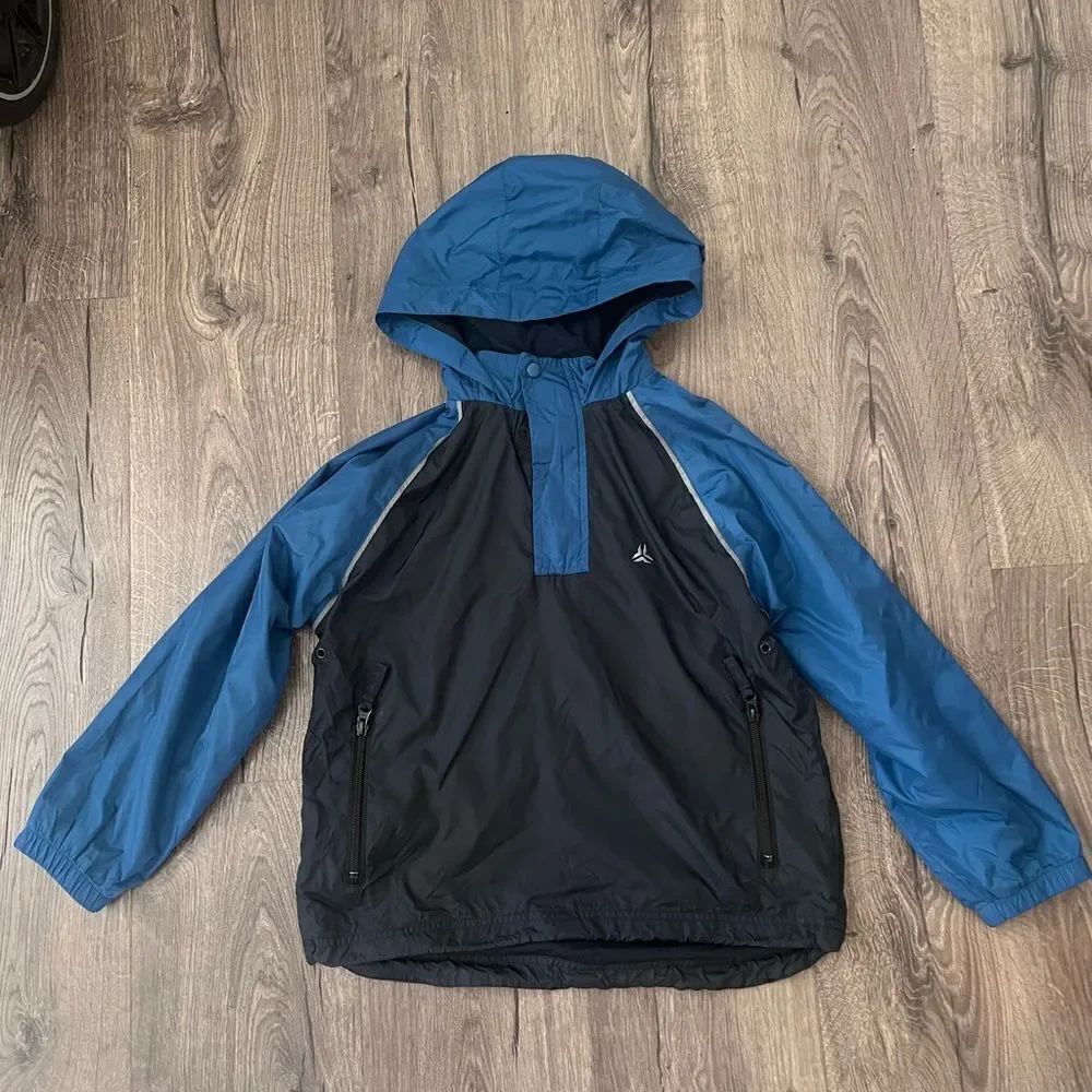 Reebok Blue and Black Kids Jacket